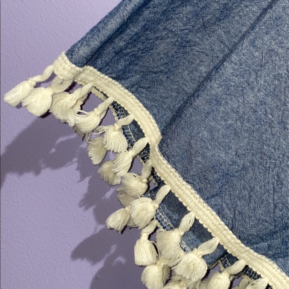 Women’s denim tank top